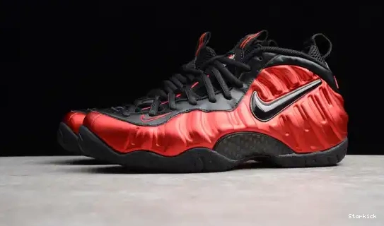 'University Foamposite PRO AIR - RED' 624041-604 0516